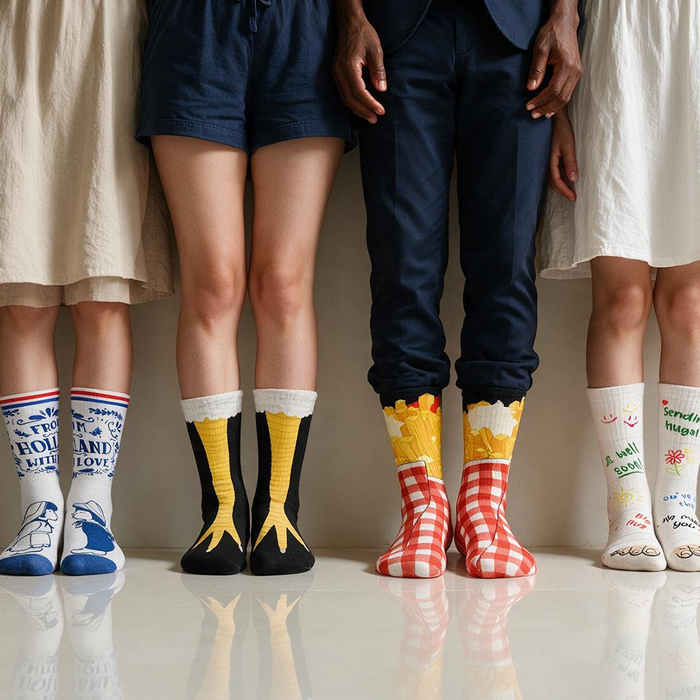 Steel de show op ieder feest met Party Socks