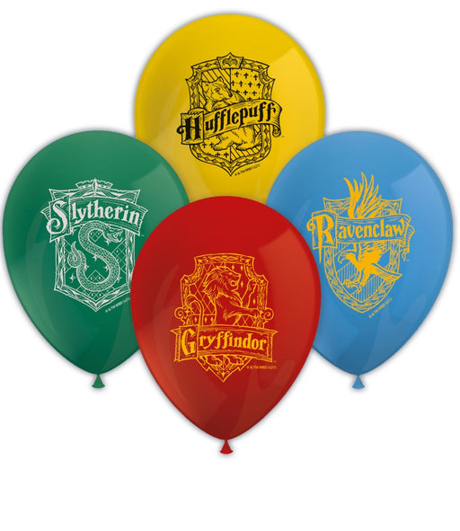 Latex Ballonnen Harry Potter Zweinstein 28 cm – 8 Stuks