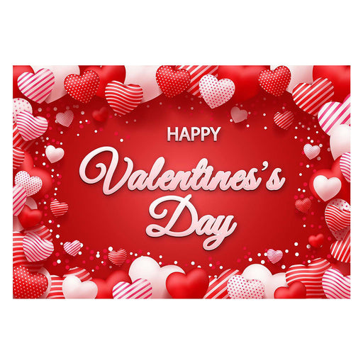 Valentijn Backdrop Happy Valentine's Day