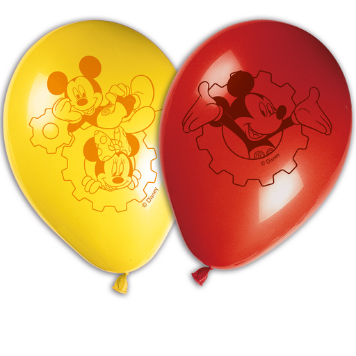 Latex Ballonnen Mickey Mouse 28 cm – 8 Stuks