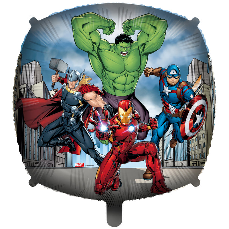 Folieballon Avengers Vierkant 46 cm