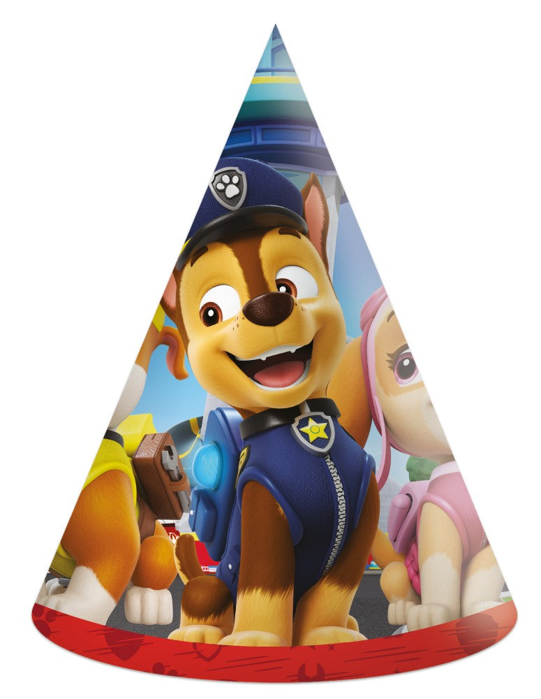 Feesthoedjes PAW Patrol Rescue Heroes – 6 Stuks