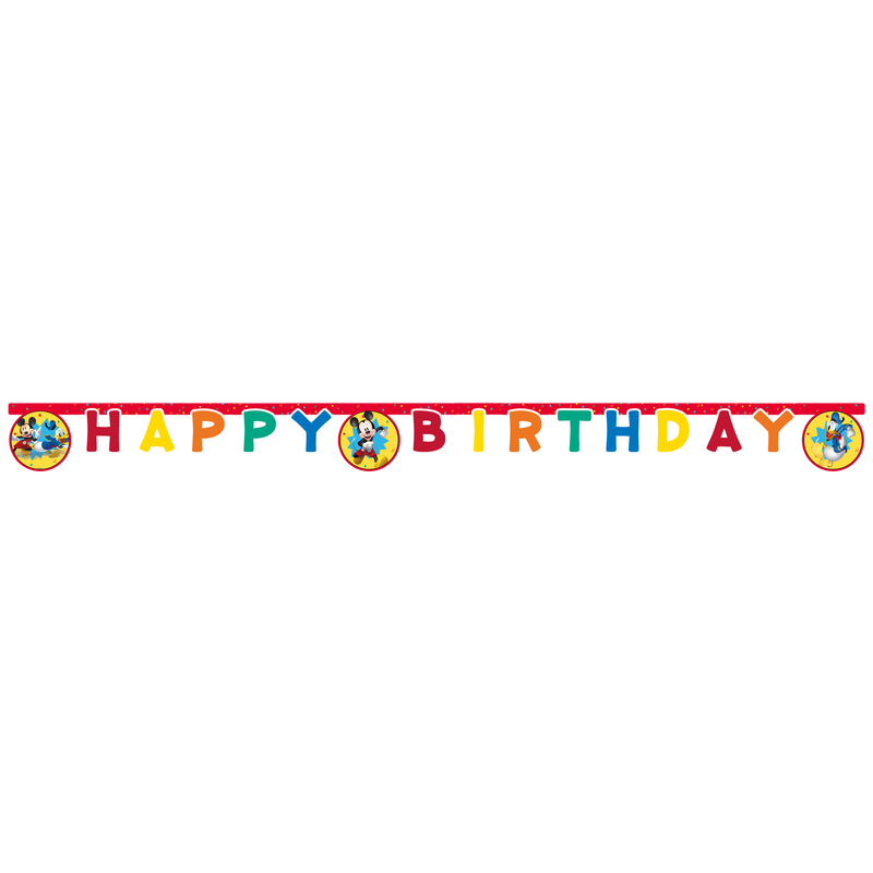 Letterslinger Mickey Mouse Happy Birthday