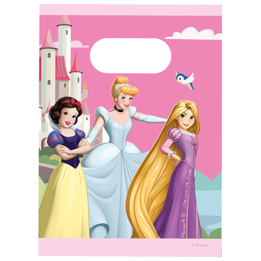 Papieren Uitdeelzakjes Disney Prinsessen – 4 Stuks