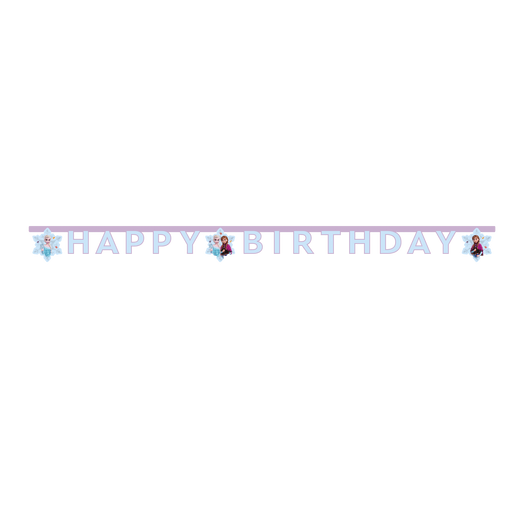 Letterslinger Frozen Happy Birthday
