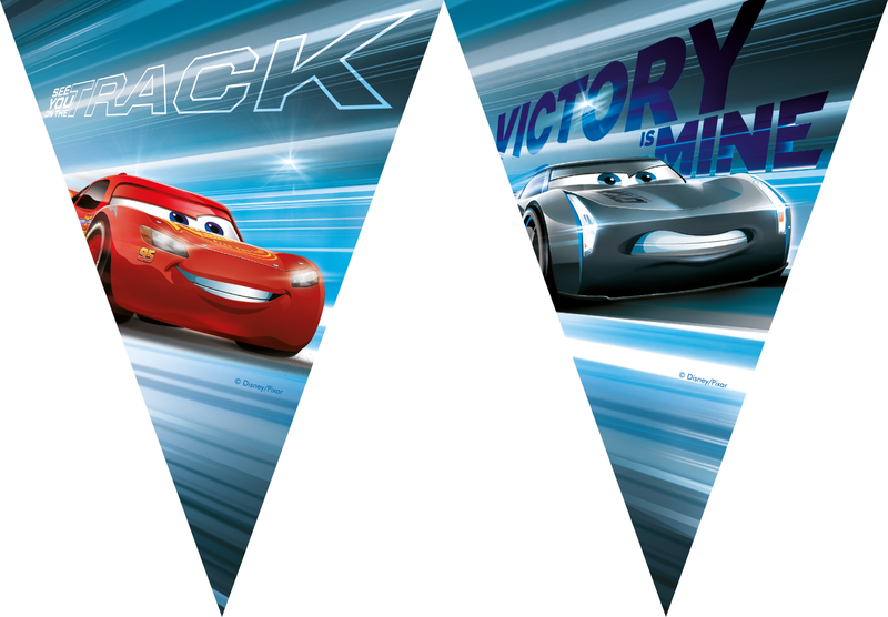 Vlaggenlijn Cars Victory Is Mine – 9 Vlaggen