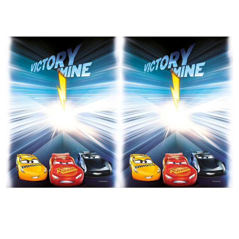 Tafelkleed Cars Victory Is Mine 120 × 180 cm
