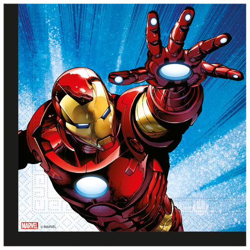Servetten Avengers 33 × 33 cm – 20 Stuks