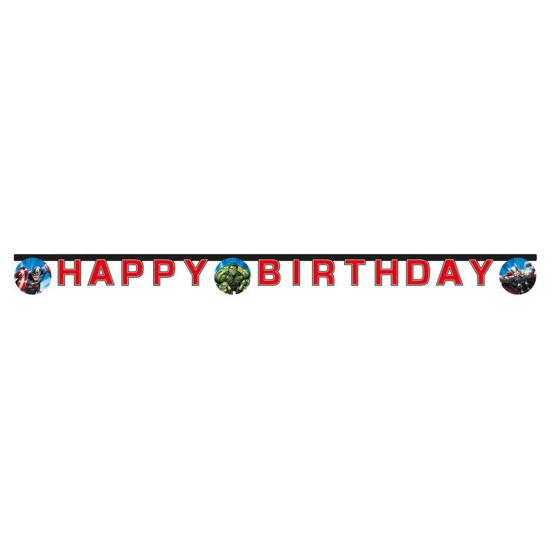 Letterslinger Avengers Happy Birthday