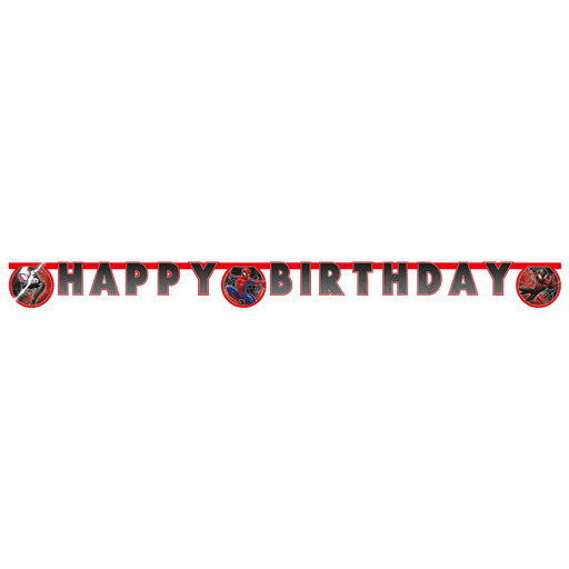 Letterslinger Spider-Man Happy Birthday