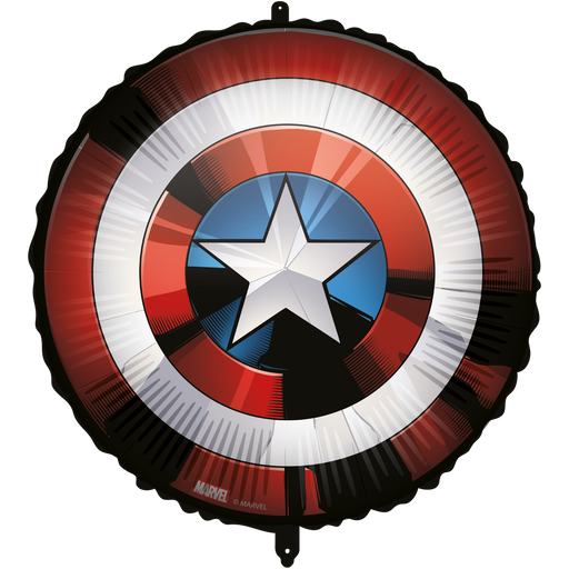 Folieballon Captain America Schild 46 cm