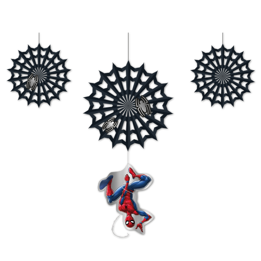 Hangdecoratie Spider-Man – 4 Stuks