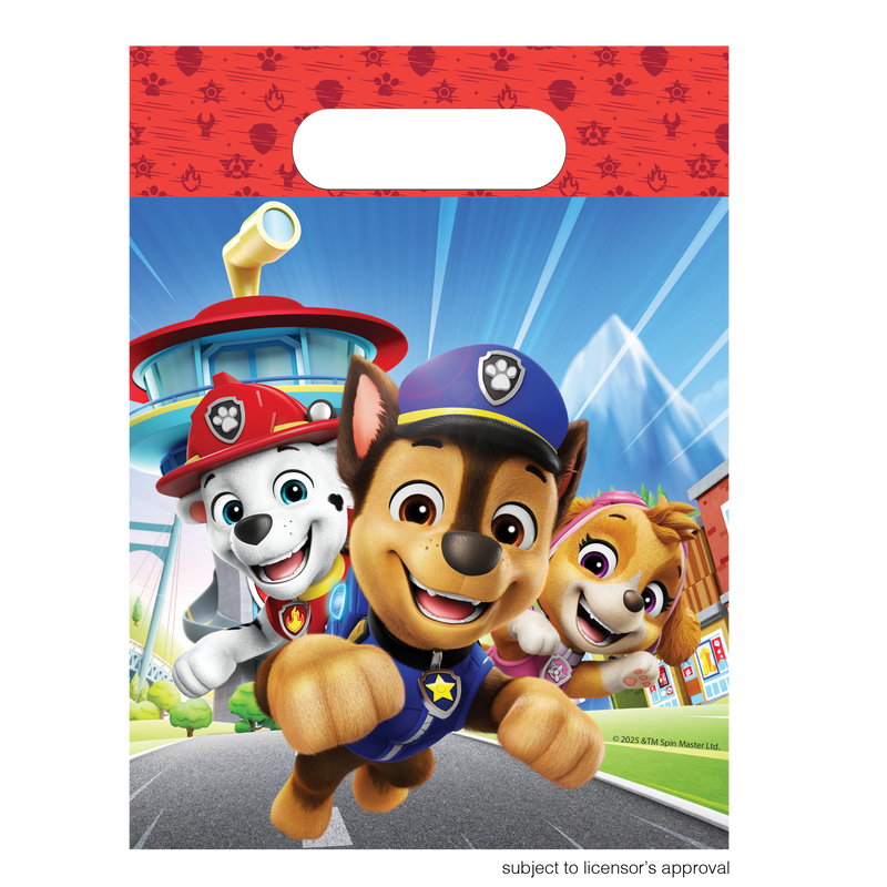 Plastic Uitdeelzakjes PAW Patrol Rescue Heroes – 6 Stuks