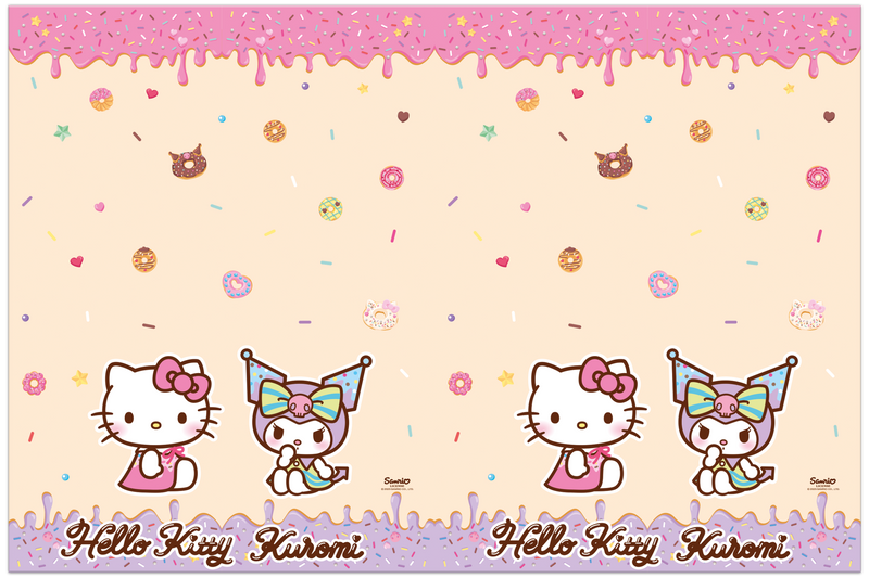 Tafelkleed Hello Kitty & Kuromi 120 × 180 cm