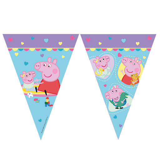 Vlaggenlijn Peppa Pig – 9 Vlaggen