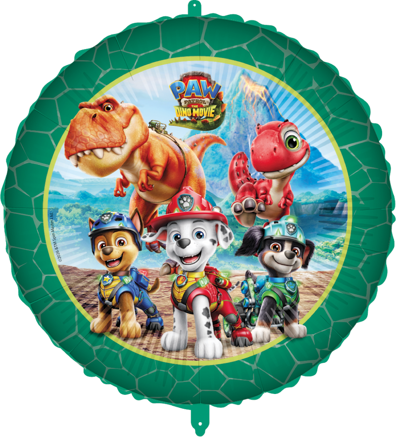 Folieballon PAW Patrol Dino Movie 46 cm