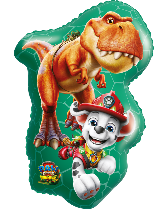 Folieballon PAW Patrol Dino Movie XL 46 × 80 cm
