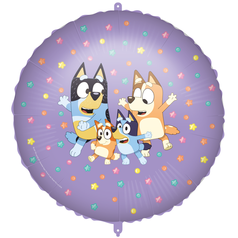 Folieballon Bluey 46 cm met Ballongewicht
