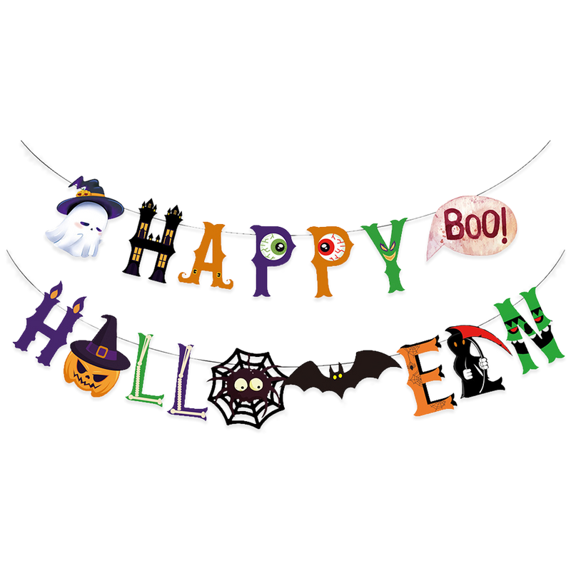Happy Halloween Letterslinger Boo 2,75 m