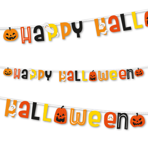 Halloween Letterslinger Happy Halloween 320 cm