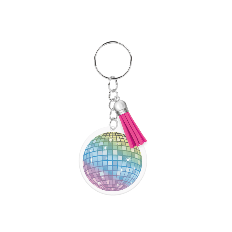 Acryl sleutelhanger - Discobol