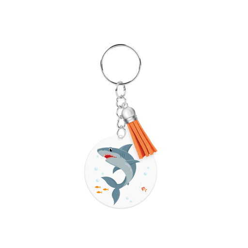 Acryl sleutelhanger - Haai
