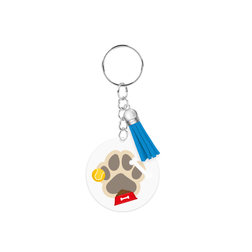 Acryl sleutelhanger - Hond