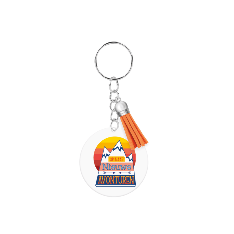 Acryl sleutelhanger - Nieuwe avonturen