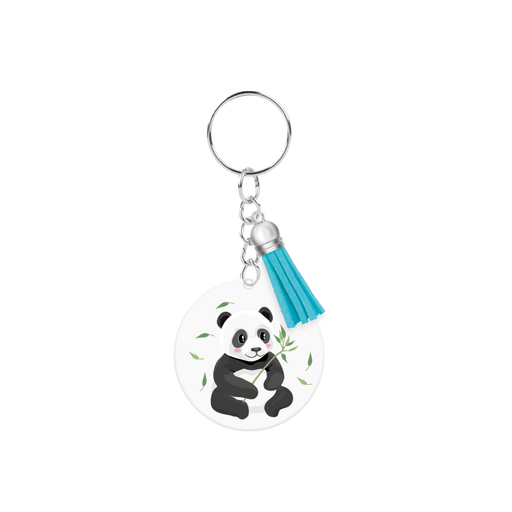 Acryl sleutelhanger - Panda