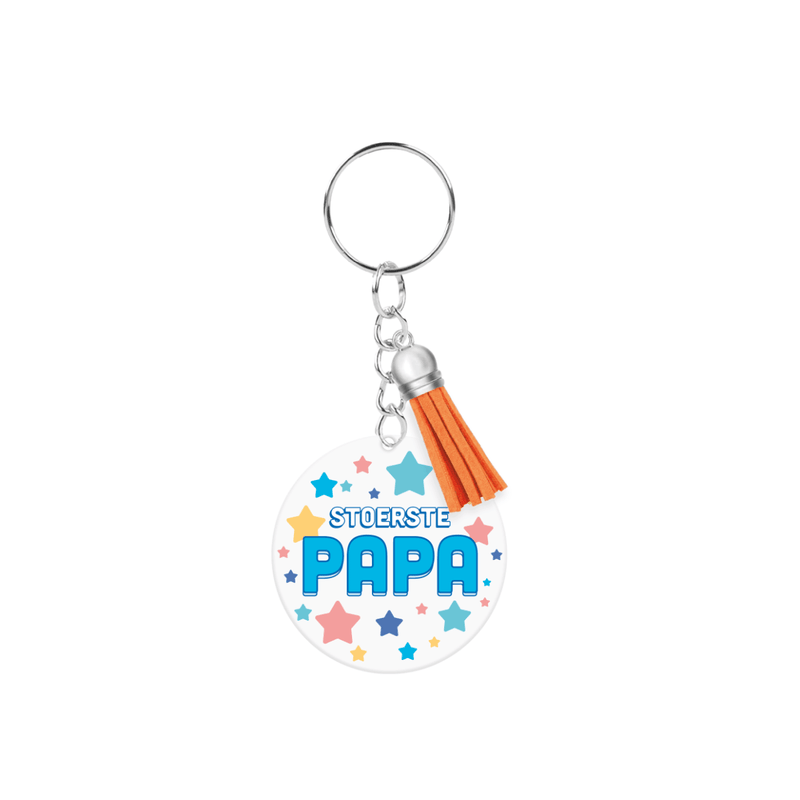 Acryl sleutelhanger - Papa