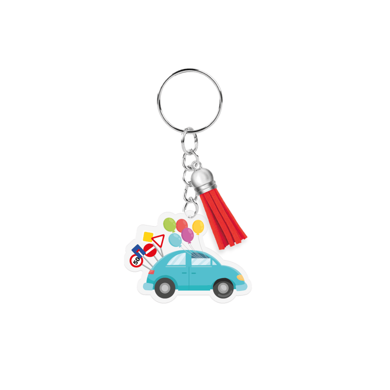 Acryl sleutelhanger - Rijbewijs