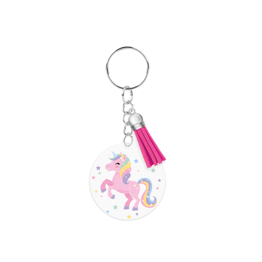 Acryl sleutelhanger - Unicorn