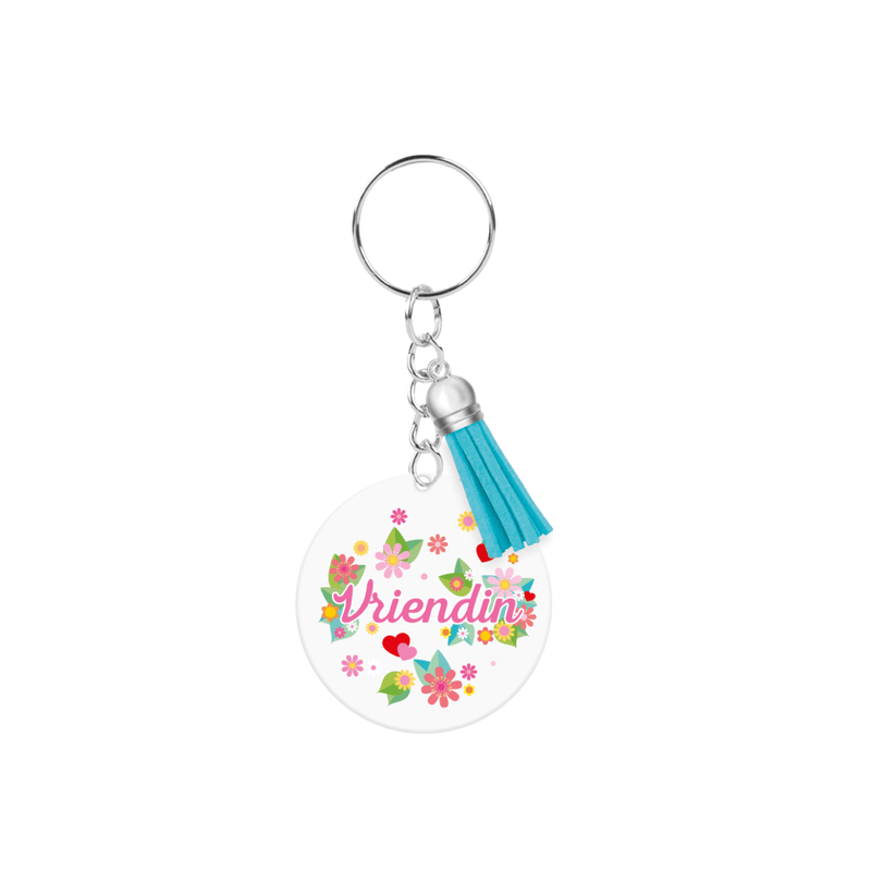 Acryl sleutelhanger - Vriendin