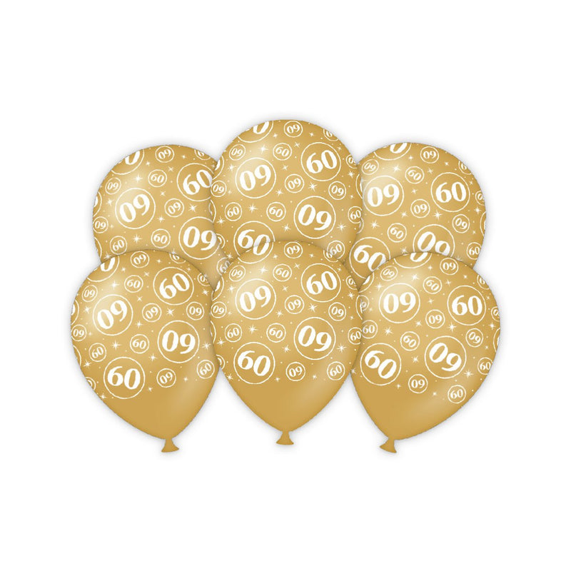 Ballonnen - 60 goud diamond