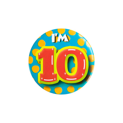Button klein - i'm 10