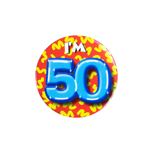 Button klein - i'm 50