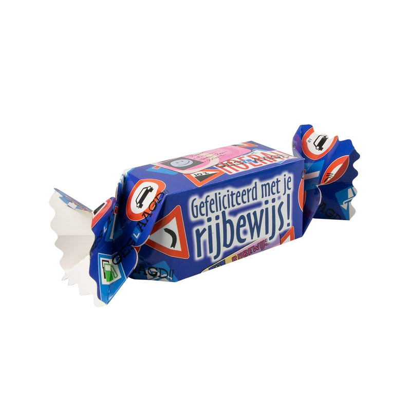 Cadeau- en snoepverpakking Feest - Rijbewijs