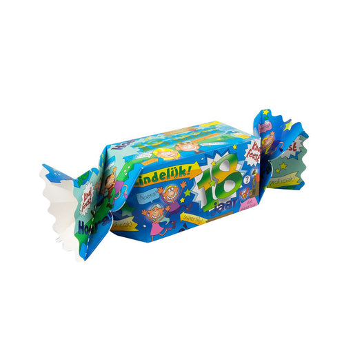 Cadeau- en snoepverpakking Fun - 18 jaar