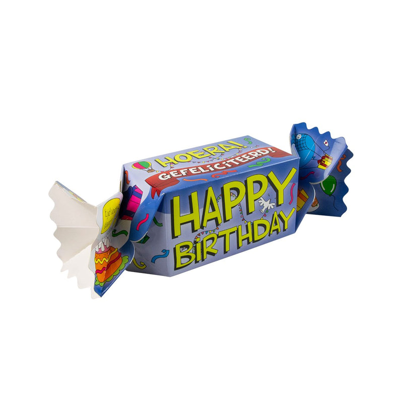 Cadeau- en snoepverpakking Fun - Happy birthday