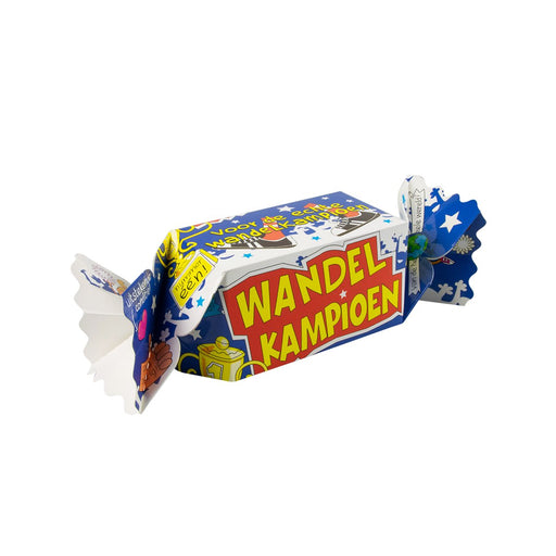 Cadeau- en snoepverpakking Fun - Wandelkampioen