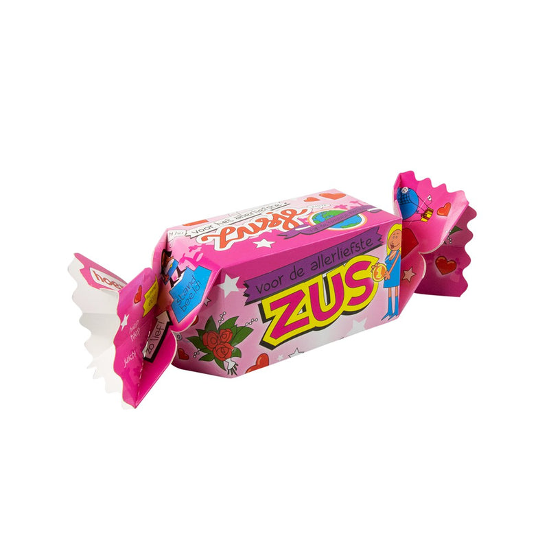 Cadeau- en snoepverpakking Fun - Zus