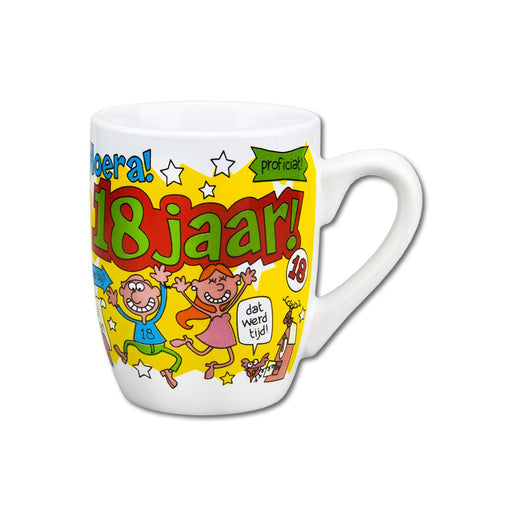 Cartoonmok - 18 jaar