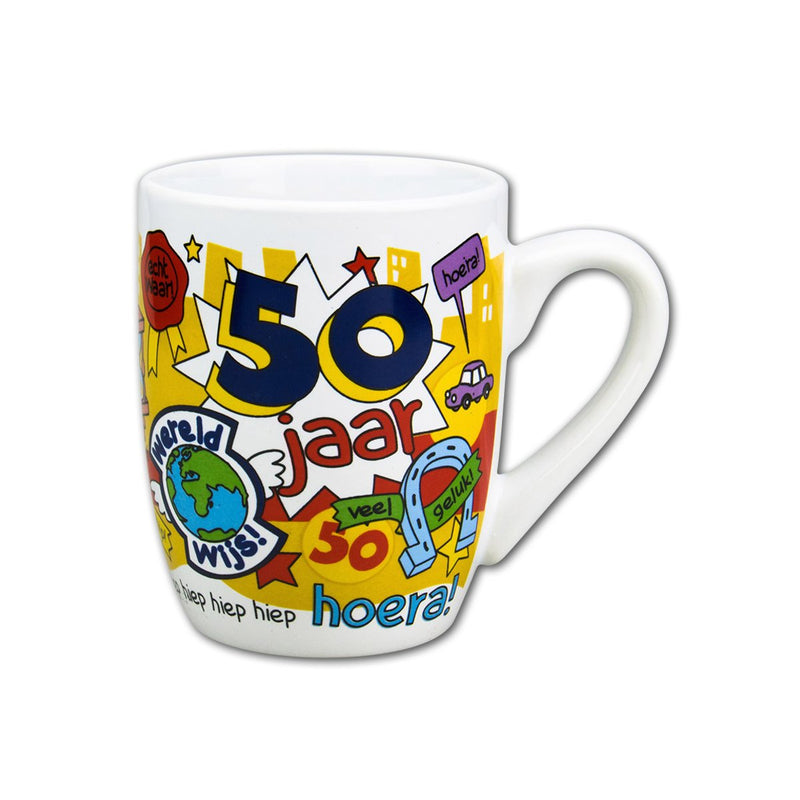Cartoonmok - 50 jaar man
