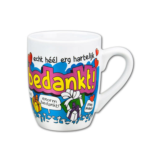 Cartoonmok - Bedankt