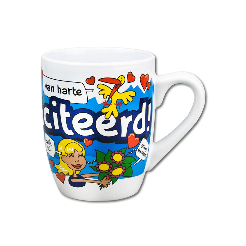 Cartoonmok - Gefeliciteerd
