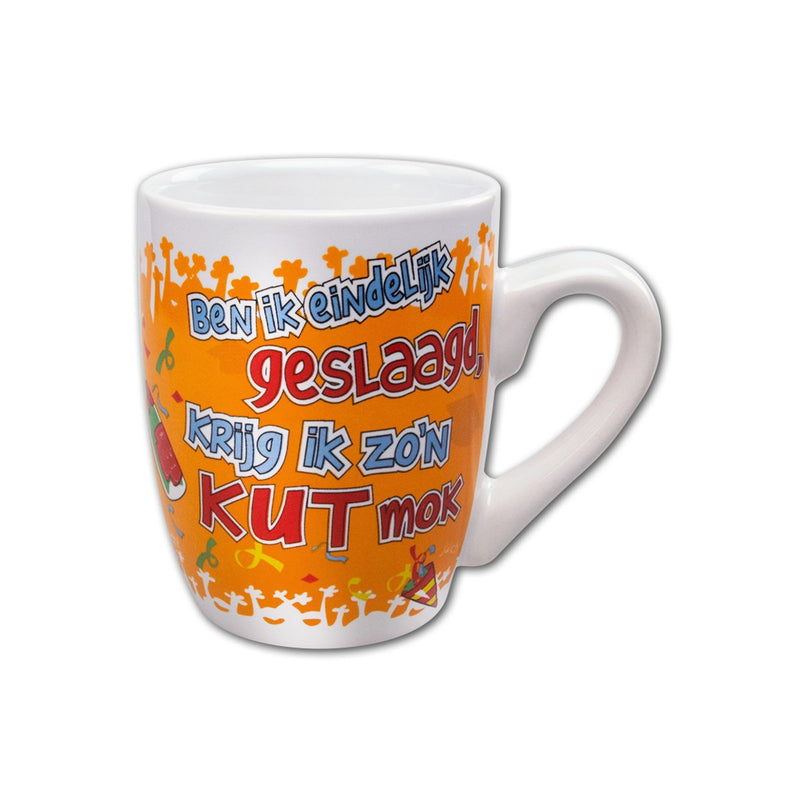 Cartoonmok - Geslaagd kut