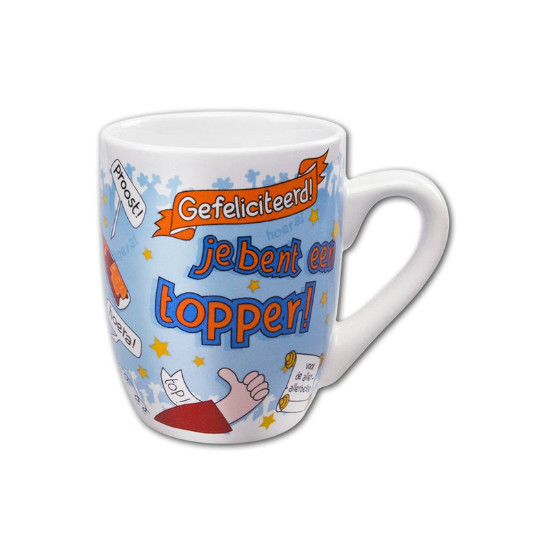 Cartoonmok - Geslaagd Topper