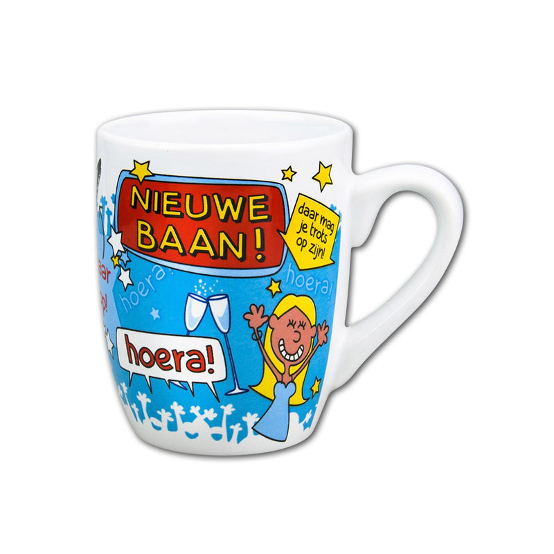 Cartoonmok - Nieuwe baan