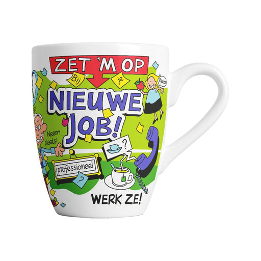 Cartoonmok - Nieuwe job