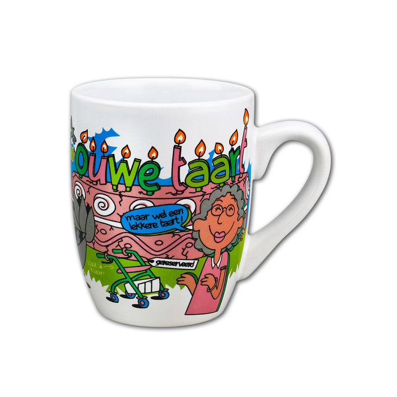 Cartoonmok - Ouwe taart